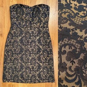 Ann Taylor Loft Strapless Cocktail Party Dress